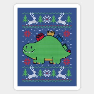 Legosaurus Ugly Sweater Magnet